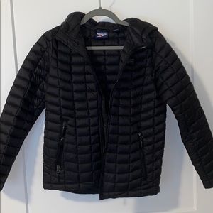 Reebok black puffer jacket
